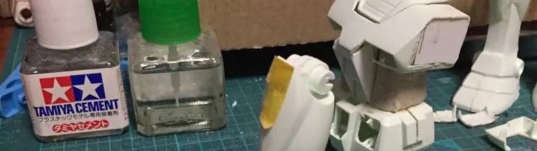 1/100 RX-78 ガンダム 旧キット いろいろ修正してみる