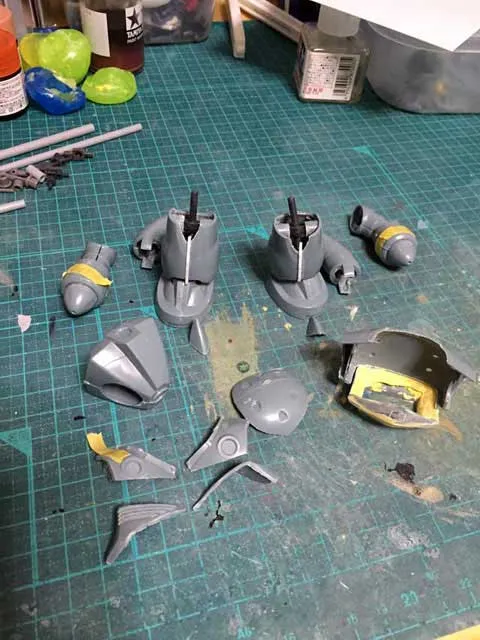 旧キットズゴック切断